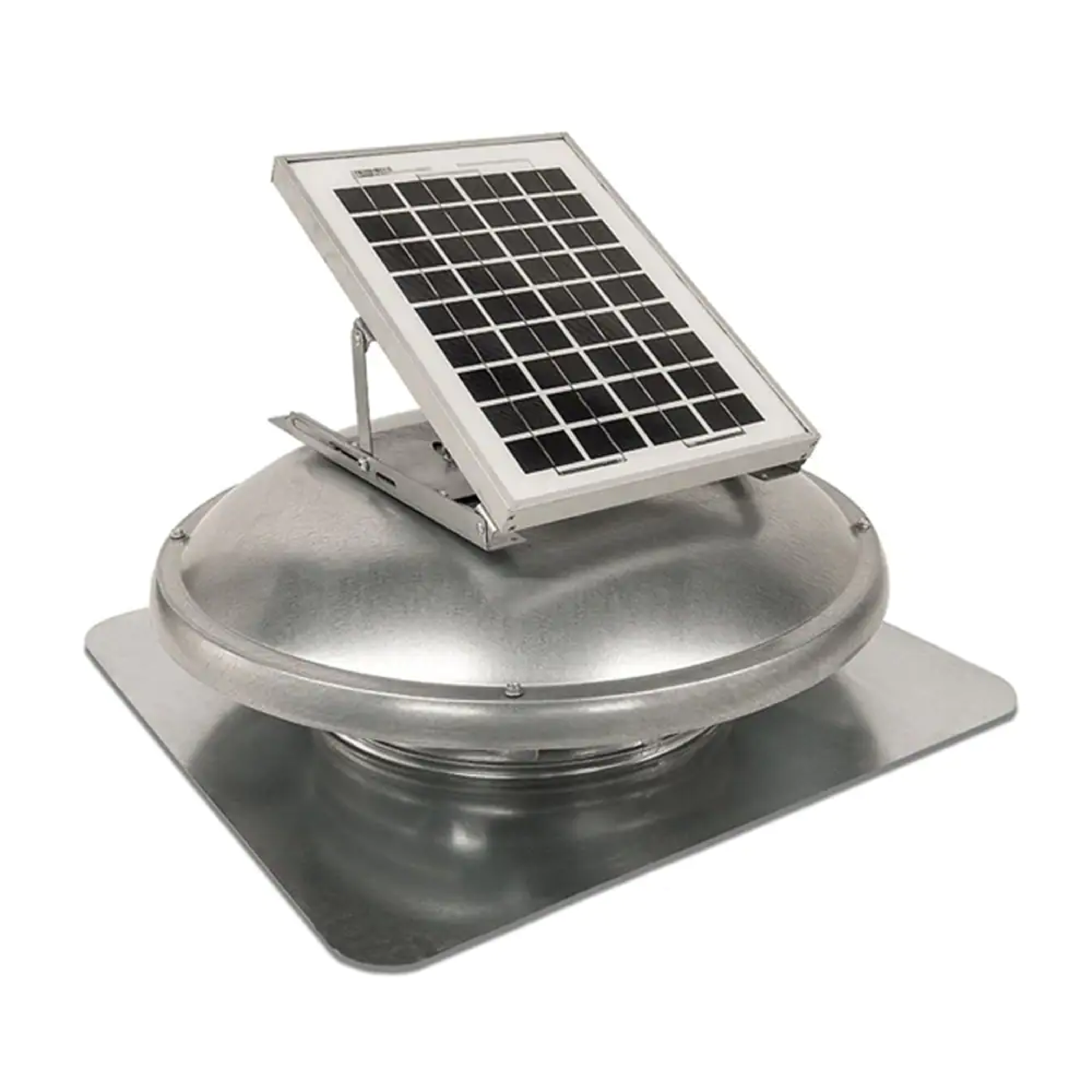 Image of a solar powered roof vent